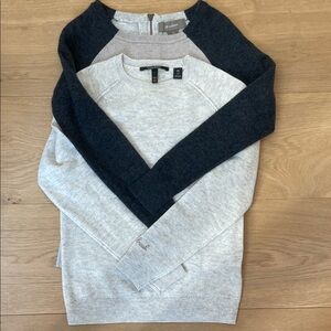 Cashmere Woman’s Gray Sweaters 2